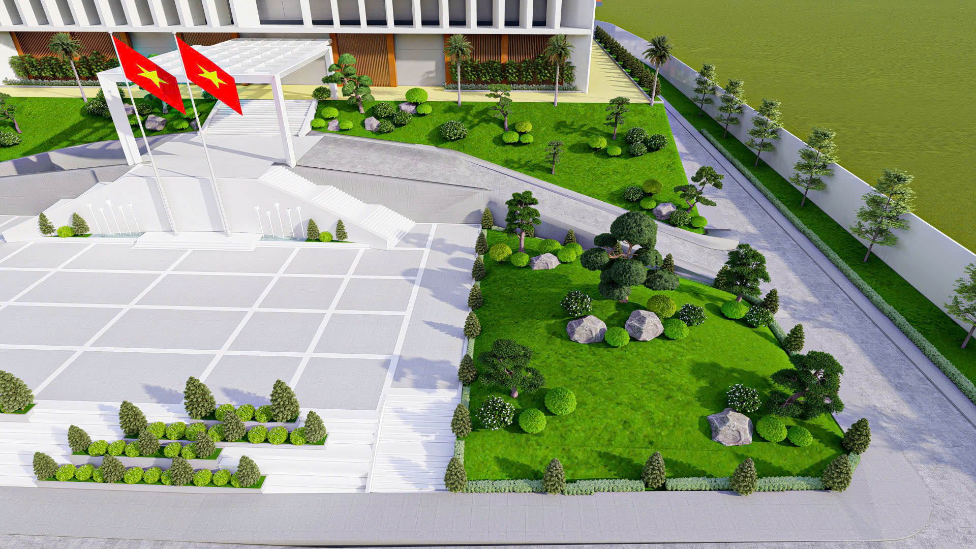 Ảnh lối đi sân vườn 11